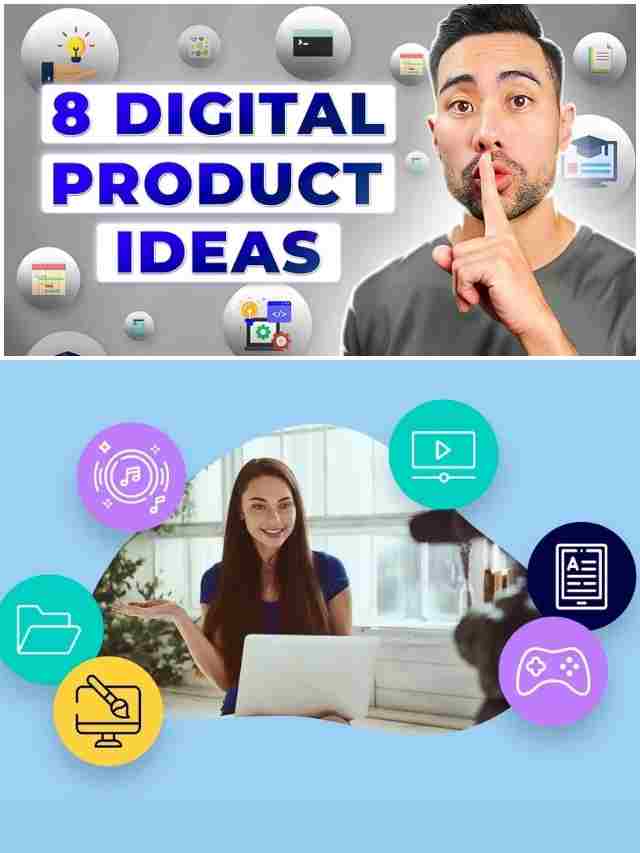 8 Digital Products You Can Create and Sell - Digital Product Ideas!