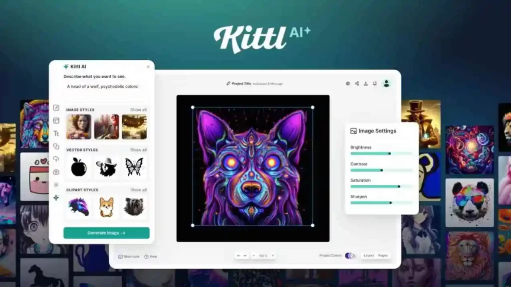 Kittl: Empowering Graphic Design with AI Integration