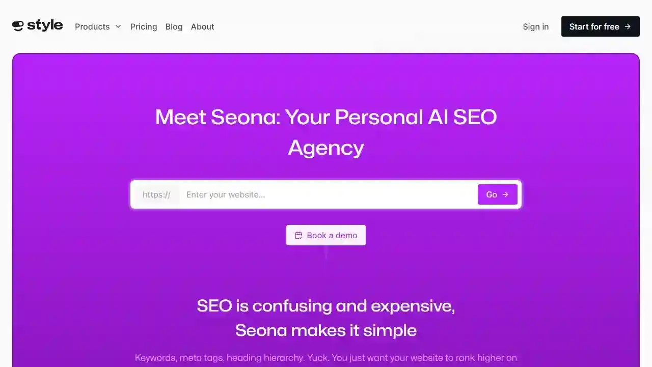 Seona Ai Review, Pricing, Features and Alternatives